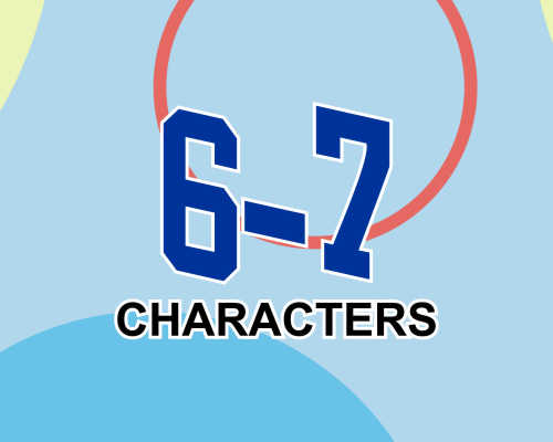 6/7 caratteri